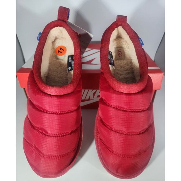 ​UGG Tasman LTA Slippers Men\'s Size 11 Red Puffer Scuffs Wool NEW! main image 5
